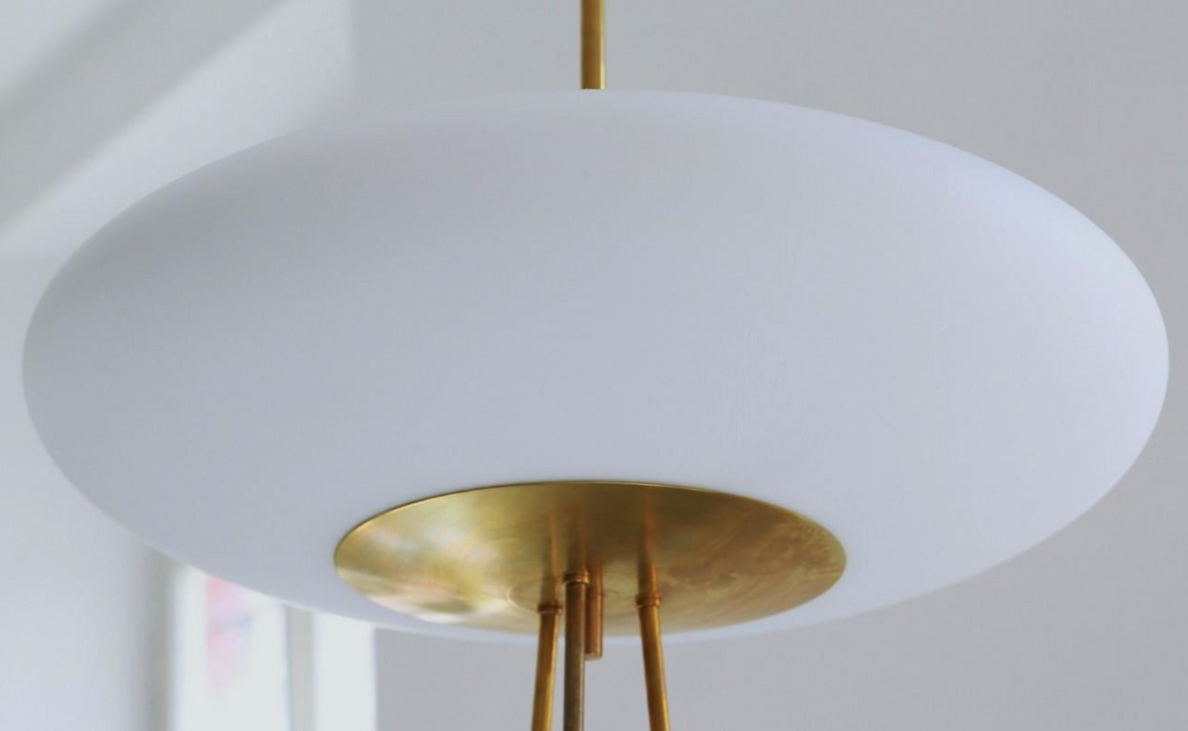 Italian opal pendant lamp