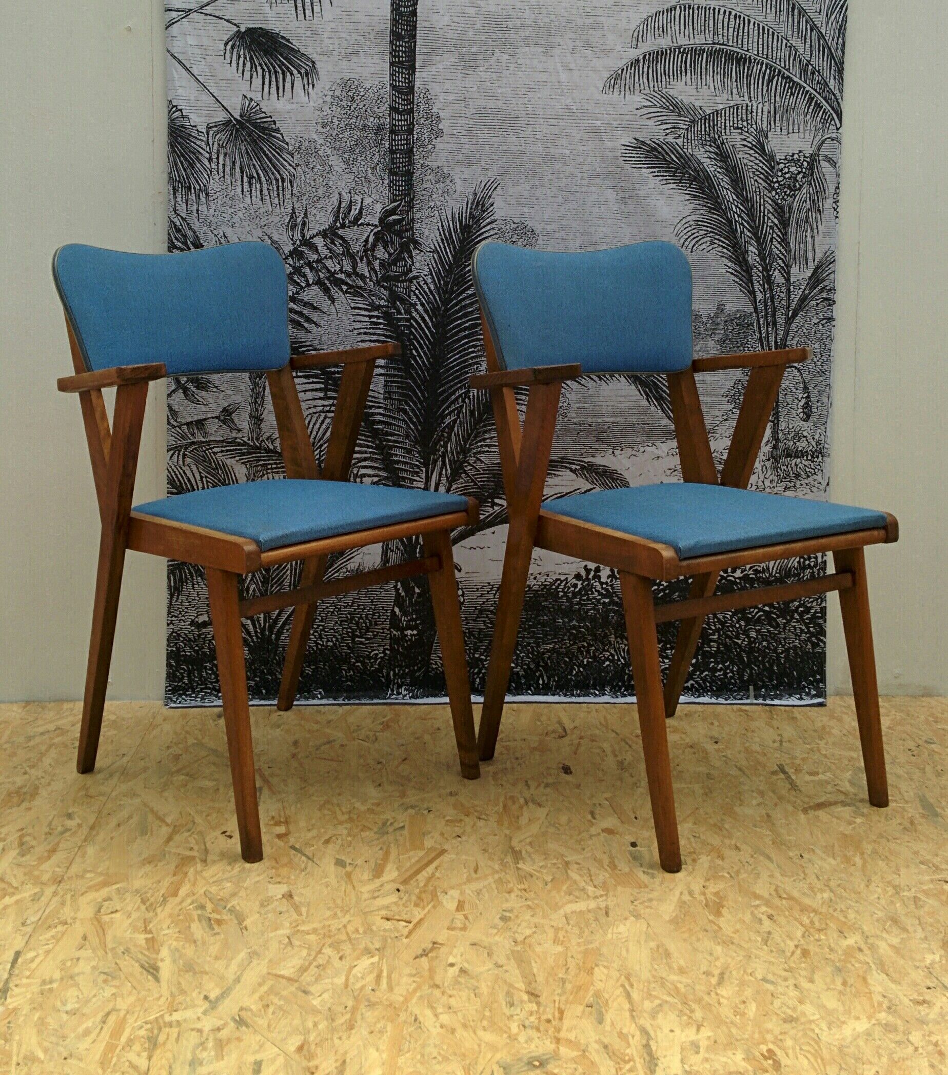 Duo de chaises vintage