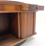 Mid-Century Italian Swivel Coffee Table by Gianfranco Frattini, Italy, 1960s