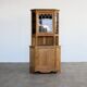 Brutalist display cabinet | corner cabinet | 1960s | Danish