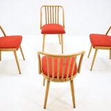 Set of four dining chairs by Antonín Šuman, 1960s