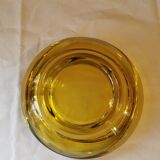 Vintage amber glass pocket tray