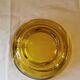 Vintage amber glass pocket tray