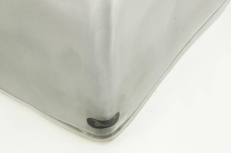 Pair of Scandinavian glass table lamps