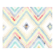 Tapis Kilim Vintage Zigzag – Tissage Anatolien à Motifs Diamants