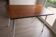Industrial wood-effect table – 120 x 60 cm