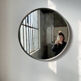 Round chrome mirror from the 50s