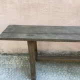 Vintage oak bench