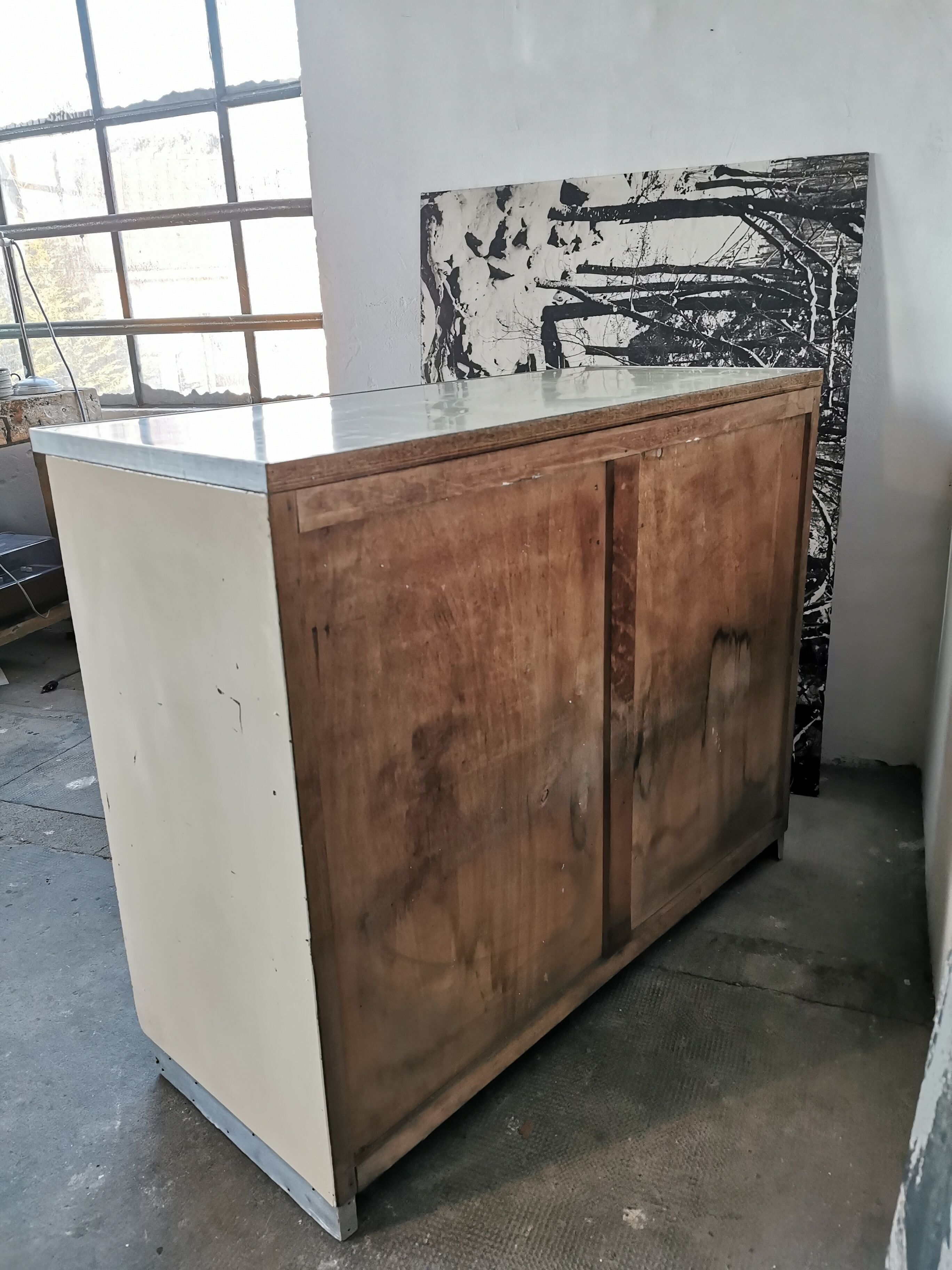 Buffet de cuisine 1950 vintage