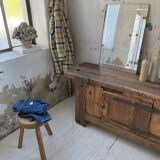 Established former brutalist console oak pine