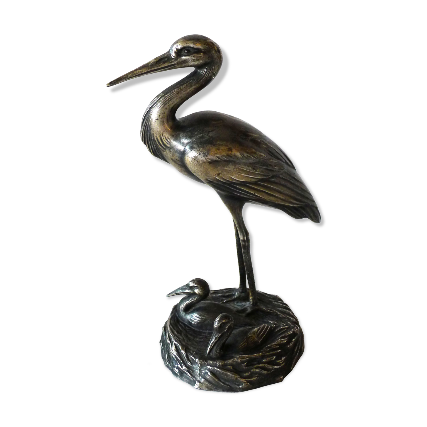 Metal stork