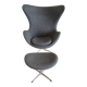 Egg Chair and Ottoman - Fritz Hansen