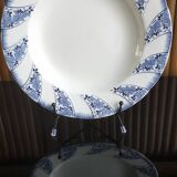 Ancien plat en terre de fer, Vermont et Blanchet