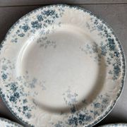Lot of 7 flat plates Boulenger Choissy le Roi