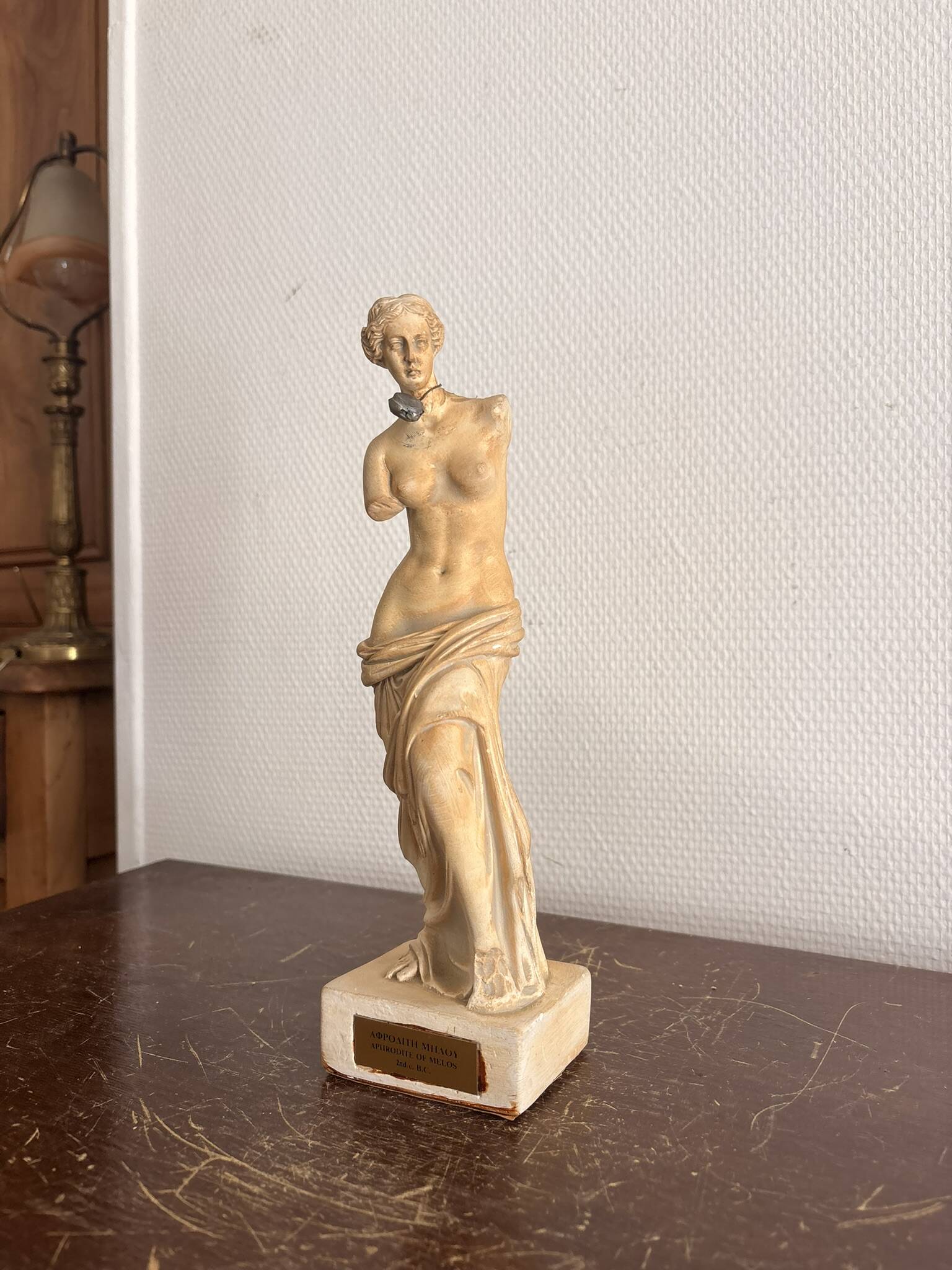 Statue Sculpture Plaster Venus de Milo Aphrodite Plaster 28cm