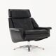 Office armchair, Danish design, 1970s, designer: Werner Langenfeld, Esa