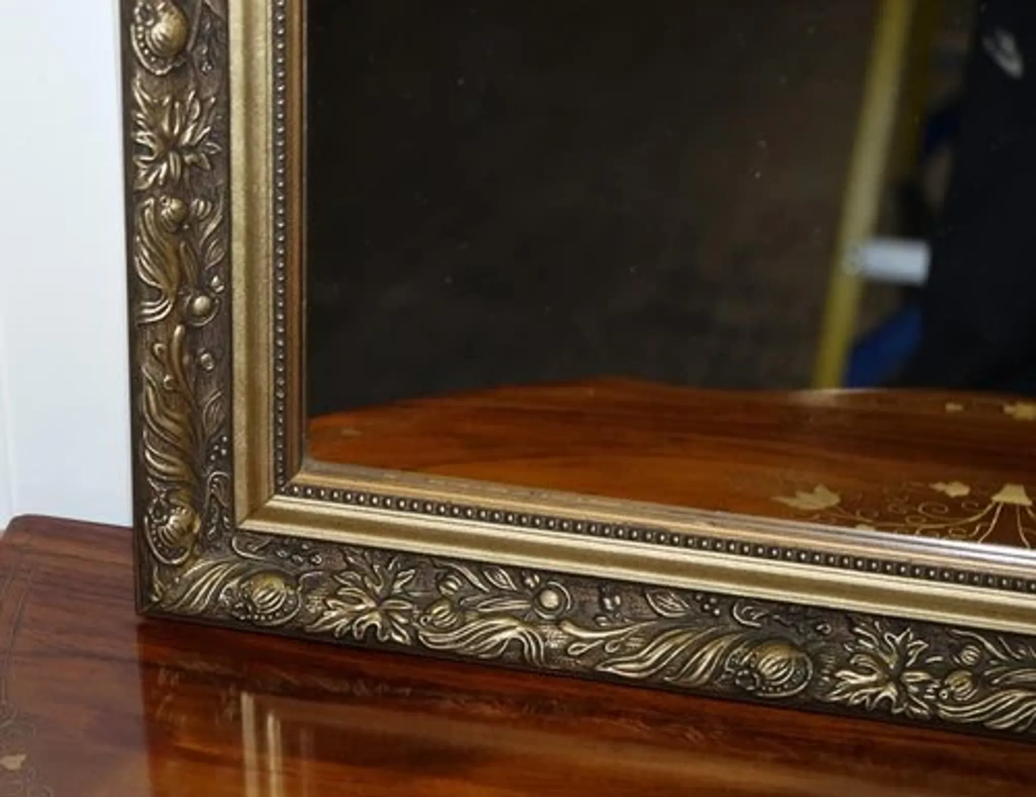 Bevelled Vintage Ornate Wall Mirror