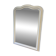 Louis Philippe mirror patinated in white by a lacquer artisan