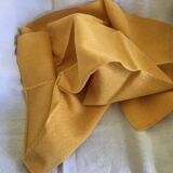 Yellow hemp tablecloth 65cmx100cm