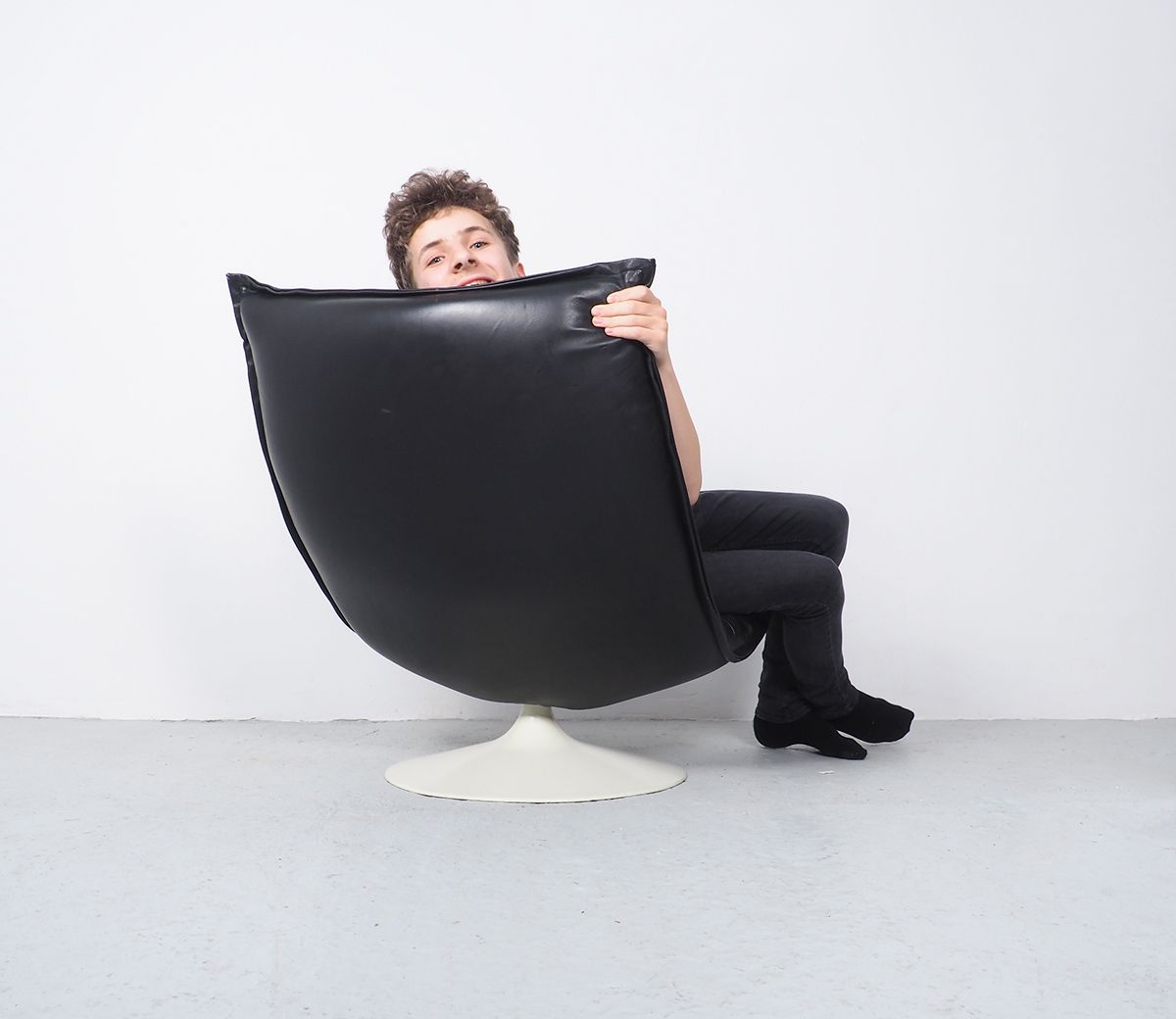 F980 swivel chair by Geoffrey Harcourt, Artifort edition, 1970s
