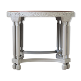 Table basse en chêne, design danois, années 40