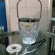 Sheffield crystal ice bucket, 1960s