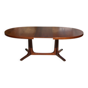 Table Baumann ronde ovale - palissandre
