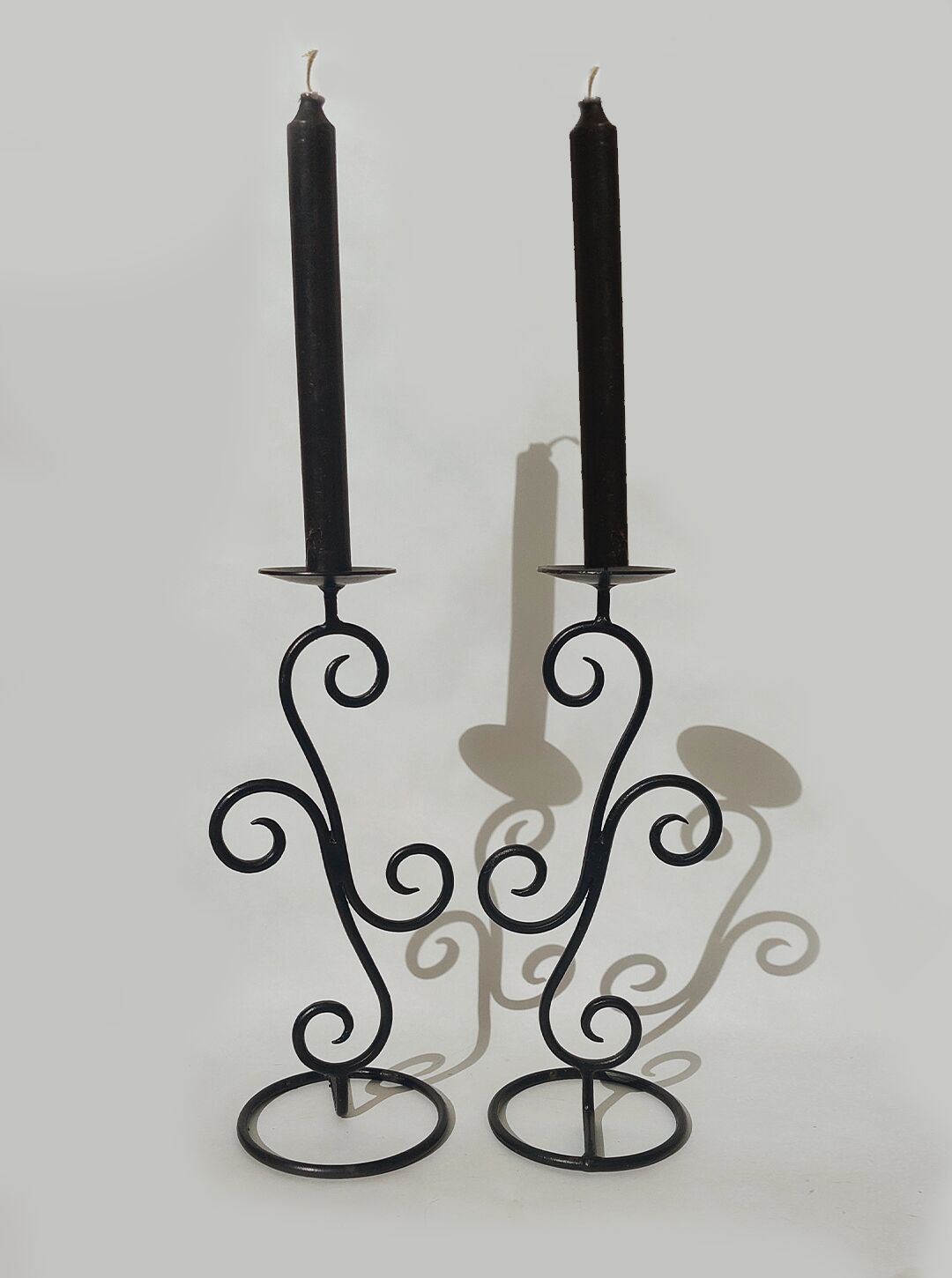 Duo de Bougeoirs Spirales