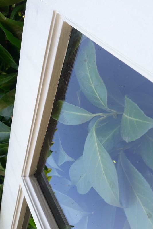 door 80x213cm Old oak glazed landing