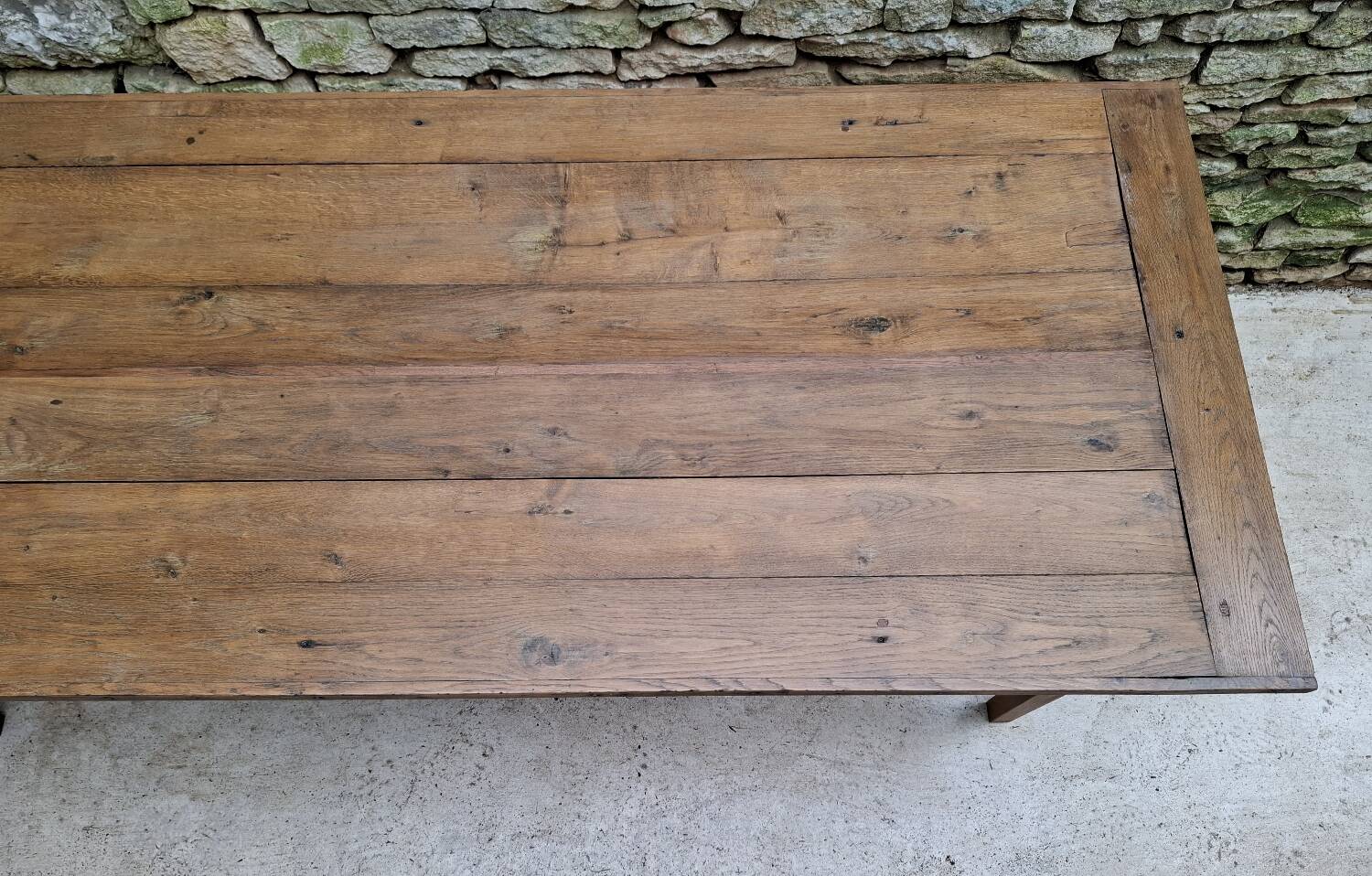 Oak farmhouse table 200cm