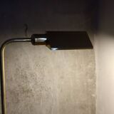 70's brass reading floor lamp