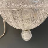 Large Venetian Murano Glass Sconces, 1980s Set of 2