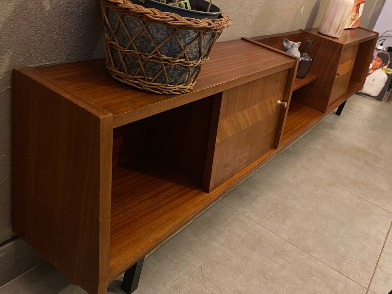 Vintage sideboard from the 60s (shallow)