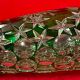 Carved crystal vase of green color - Work of Bruno LEHRER H : 25 cm