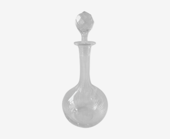 Carafe à vin ancienne avec bouchon