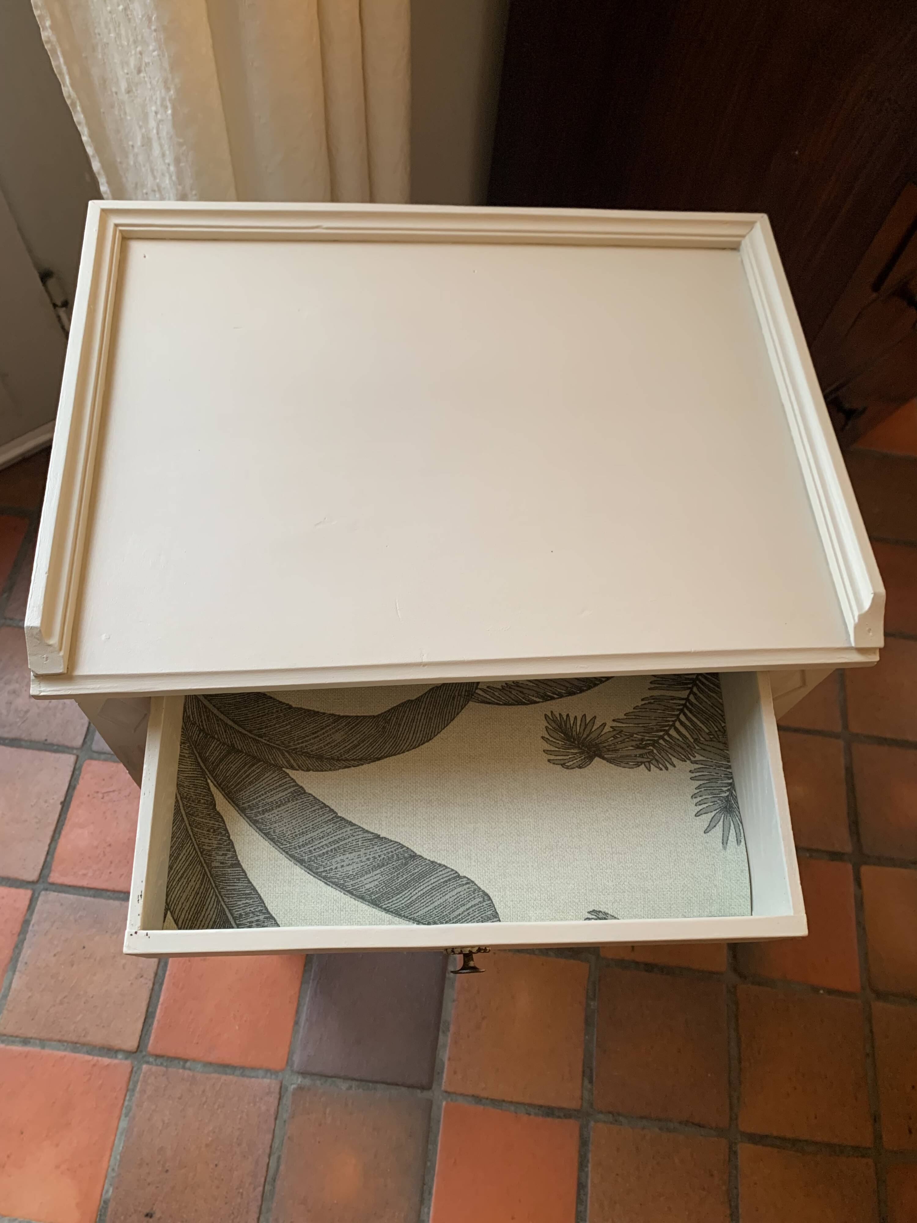 Vintage bedside table or side table