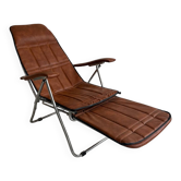 Authentique fauteuil vintage inclinable