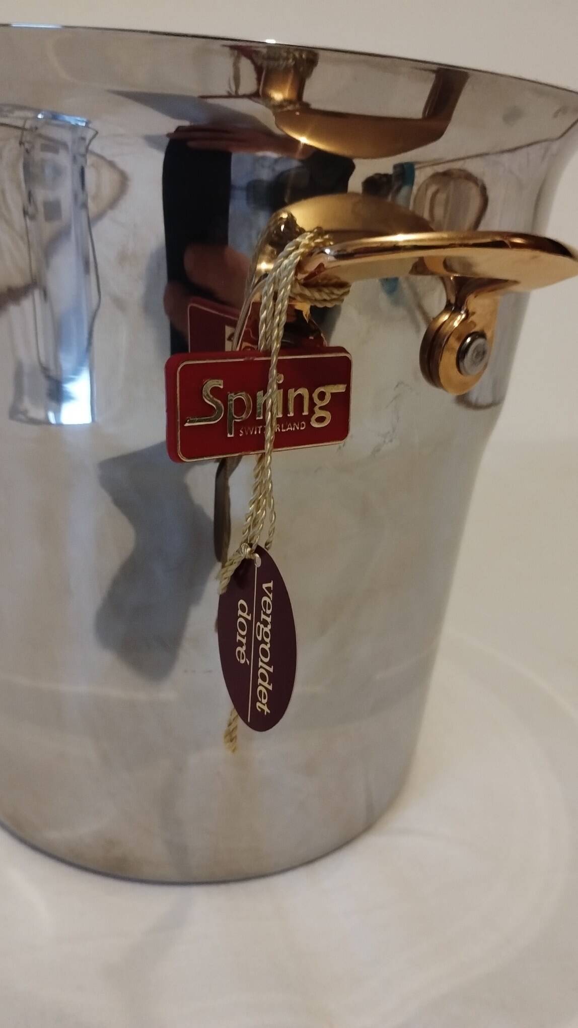 Swiss "Spring" Champagne Bucket