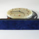 Art deco clock greyhound, marble and copper