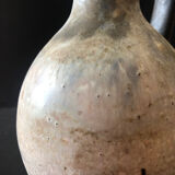Stoneware bottle vase by Willy Biron
