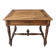 Ancienne table à écrire d'appoint bureau en bois massif 