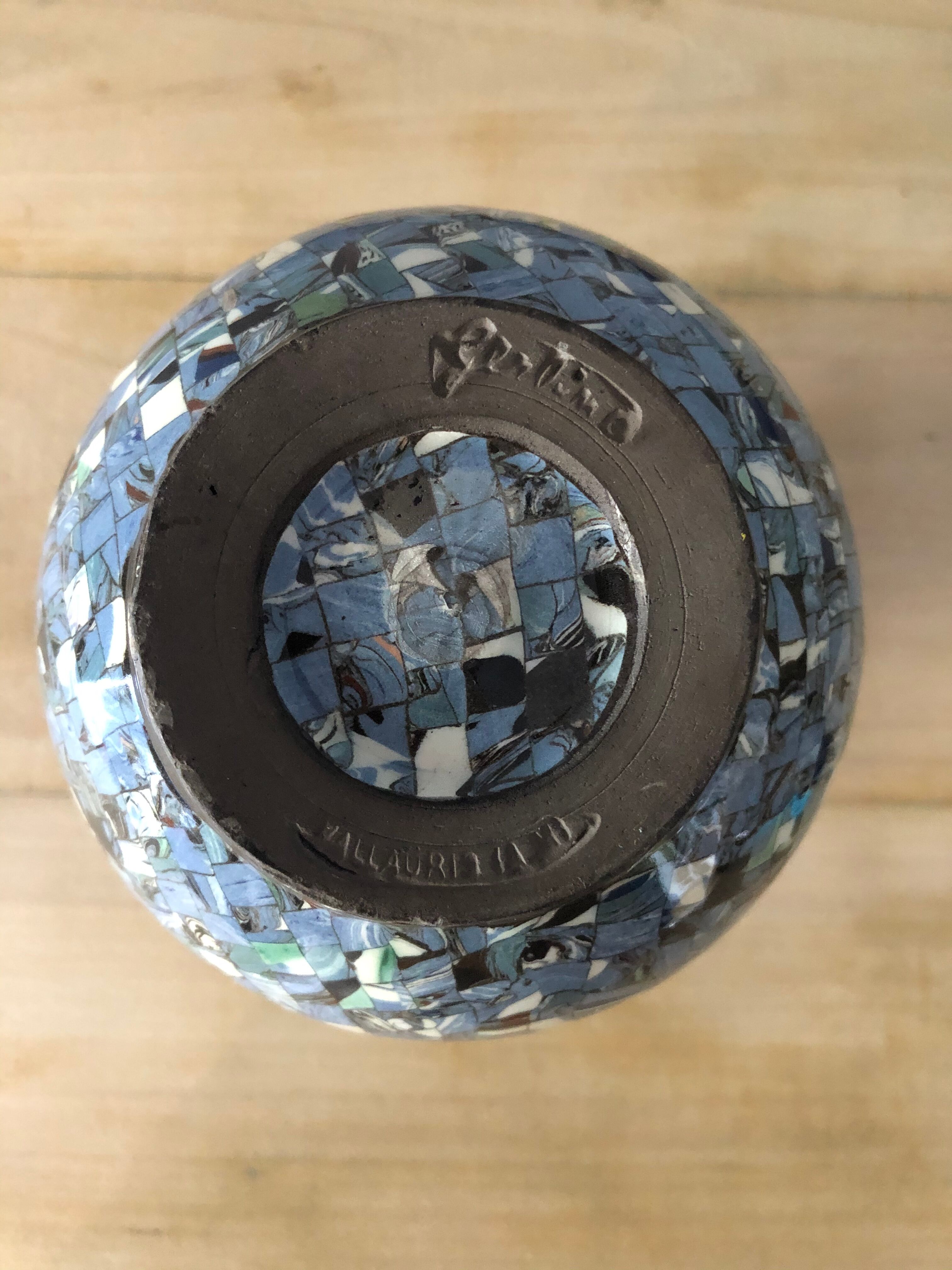 Ceramic vase, Jean Gerbino, Vallauris