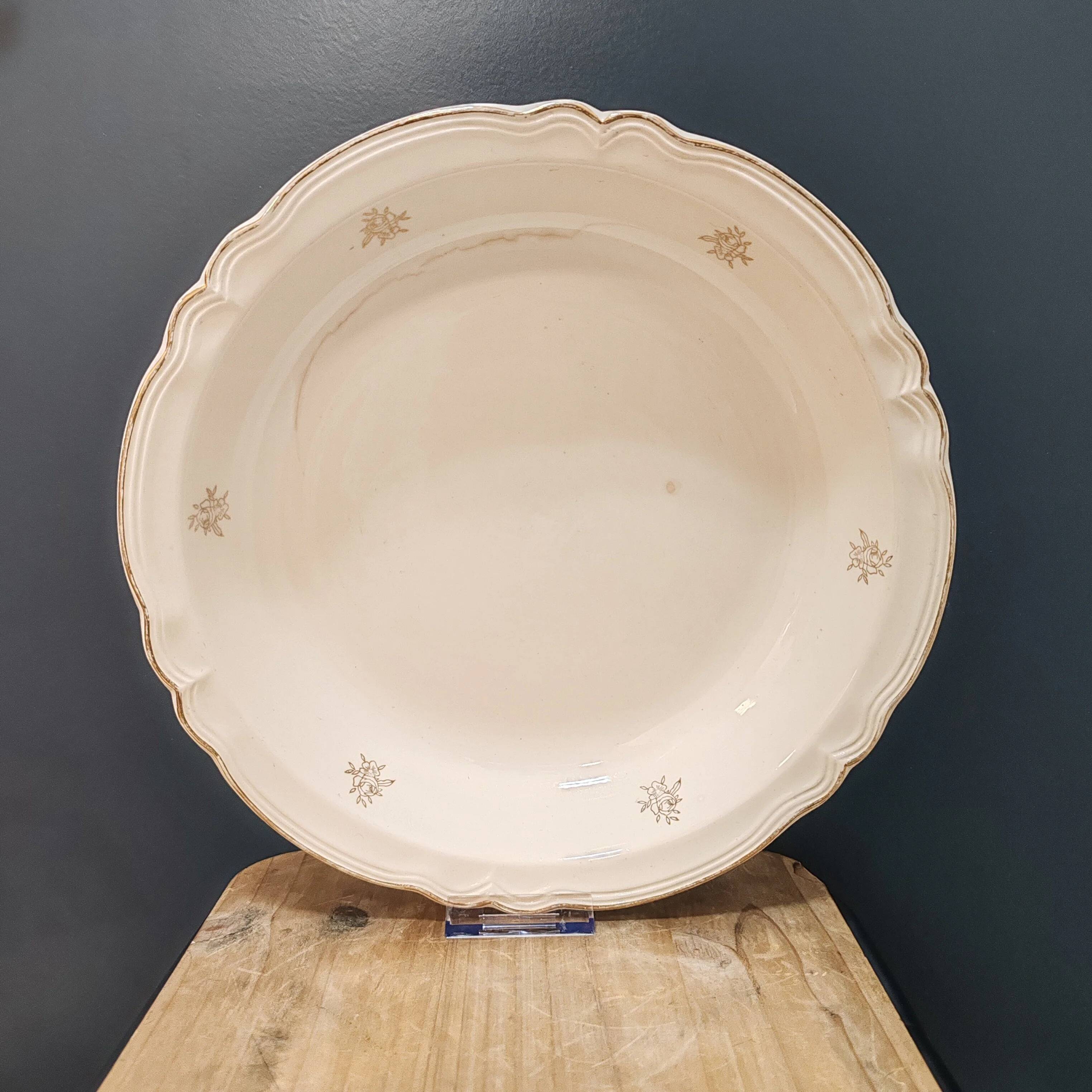 Serving dish "Sarreguemines"
