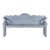 Banc hongrois ancien en pin, vers 1900
