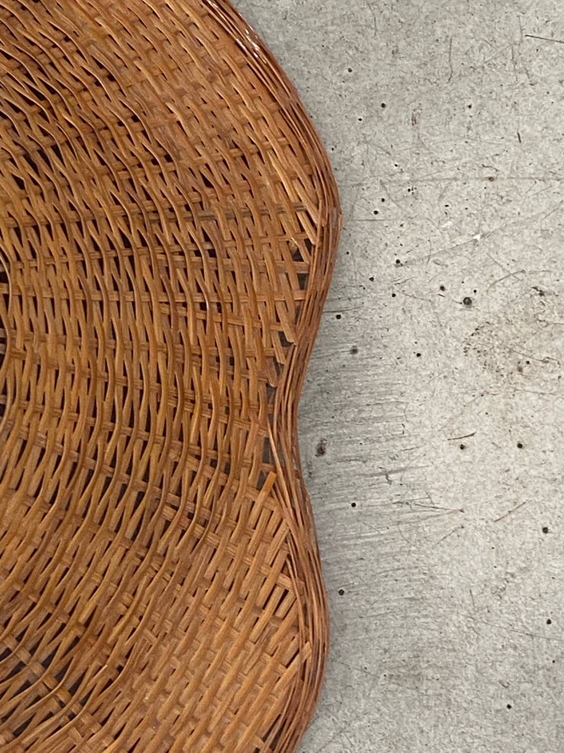 Rattan pendant light