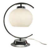 Lampe design verre et métal