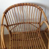 2 fauteuils rotin