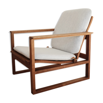 Fauteuil traîneau Børge Mogensen 2256