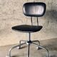 1950s/60s Chrome and Faux Leather Office Chair
