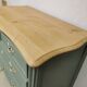 Vintage oak commode, renovated